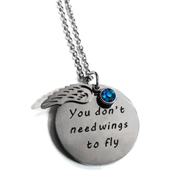 You Don't Need Wings to Fly Necklace