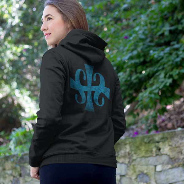 Archangel of Death Lightweight Unisex zip hoodie