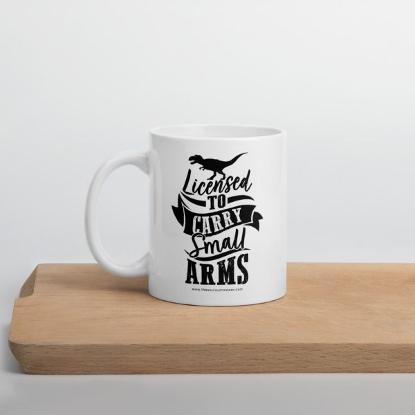 Licensed to Carry Small Arms Mug - Image 5