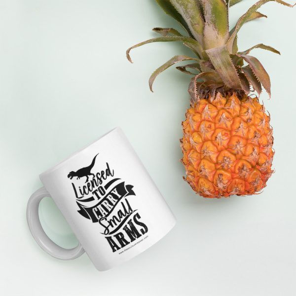 Licensed to Carry Small Arms Mug - Image 3