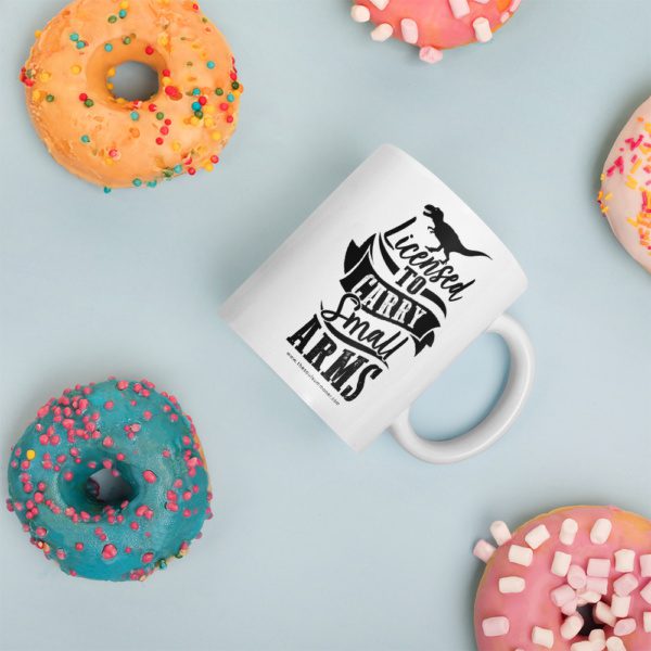 Licensed to Carry Small Arms Mug - Image 2