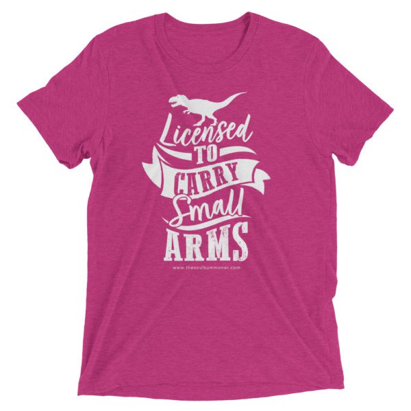 Licensed to Carry Small Arms Unisex T-Shirt - Image 13