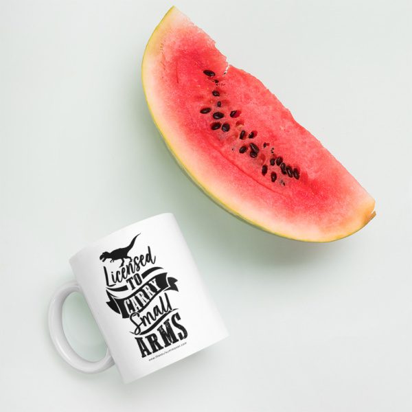 Licensed to Carry Small Arms Mug - Image 4