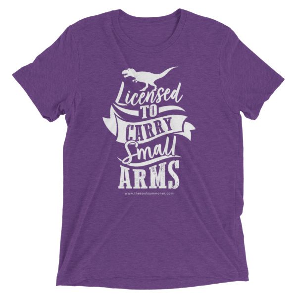Licensed to Carry Small Arms Unisex T-Shirt - Image 10