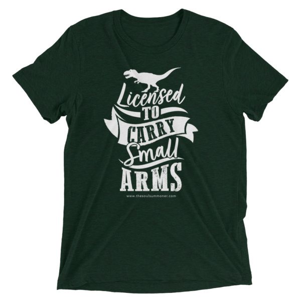 Licensed to Carry Small Arms Unisex T-Shirt - Image 3