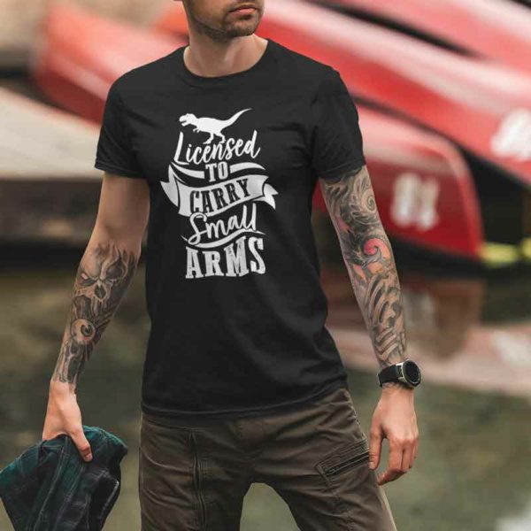 Licensed to Carry Small Arms Unisex T-Shirt