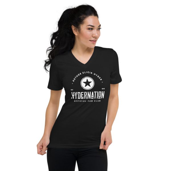 HYDERNATION Unisex V-Neck T-Shirt