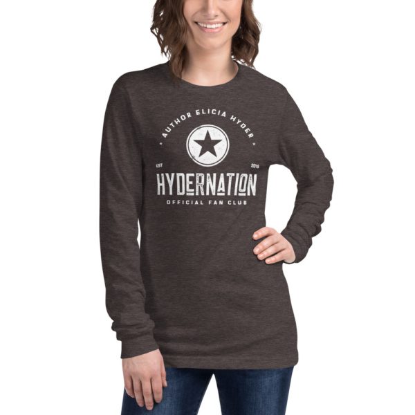 HYDERNATION Unisex Long Sleeve Tee