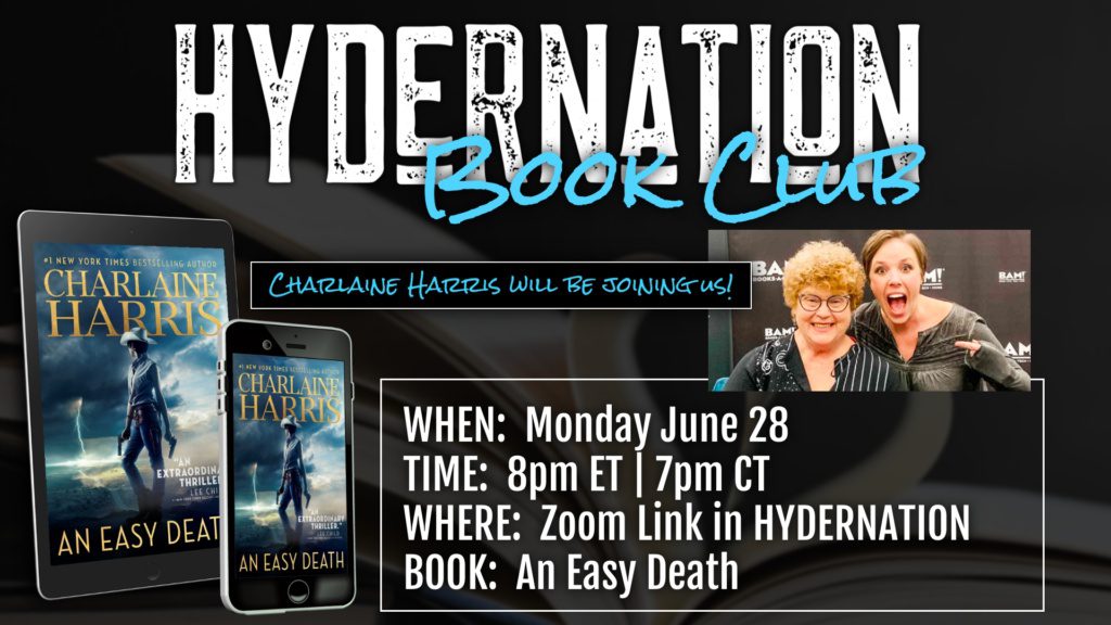 Charlaine Harris and Elicia Hyder Book Club